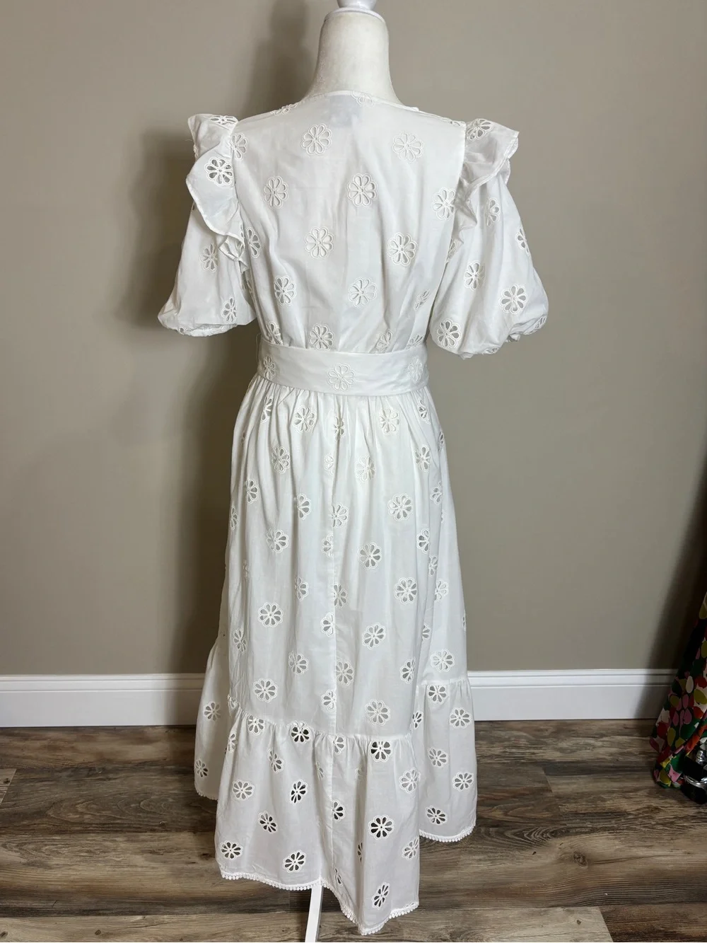 Kate Spade New York Spade Clover Eyelet Dress.